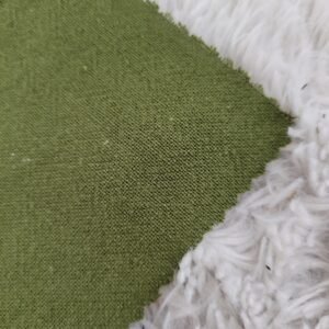 Cotton Linen Crepe Army