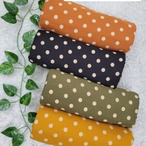 Rayon Twill Polkadot PSN12068