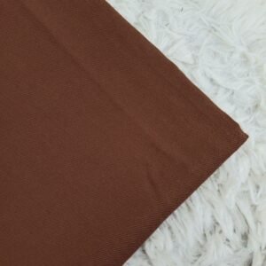 Rayon Soft Twill Chocolate Brown