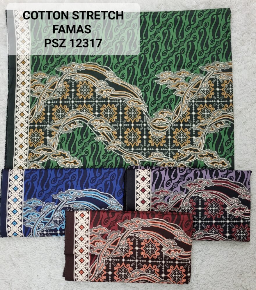 Cotton Stretch Batik PSZ12317
