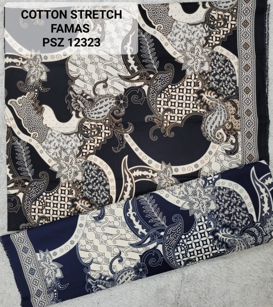 Cotton Stretch Batik PSZ12323