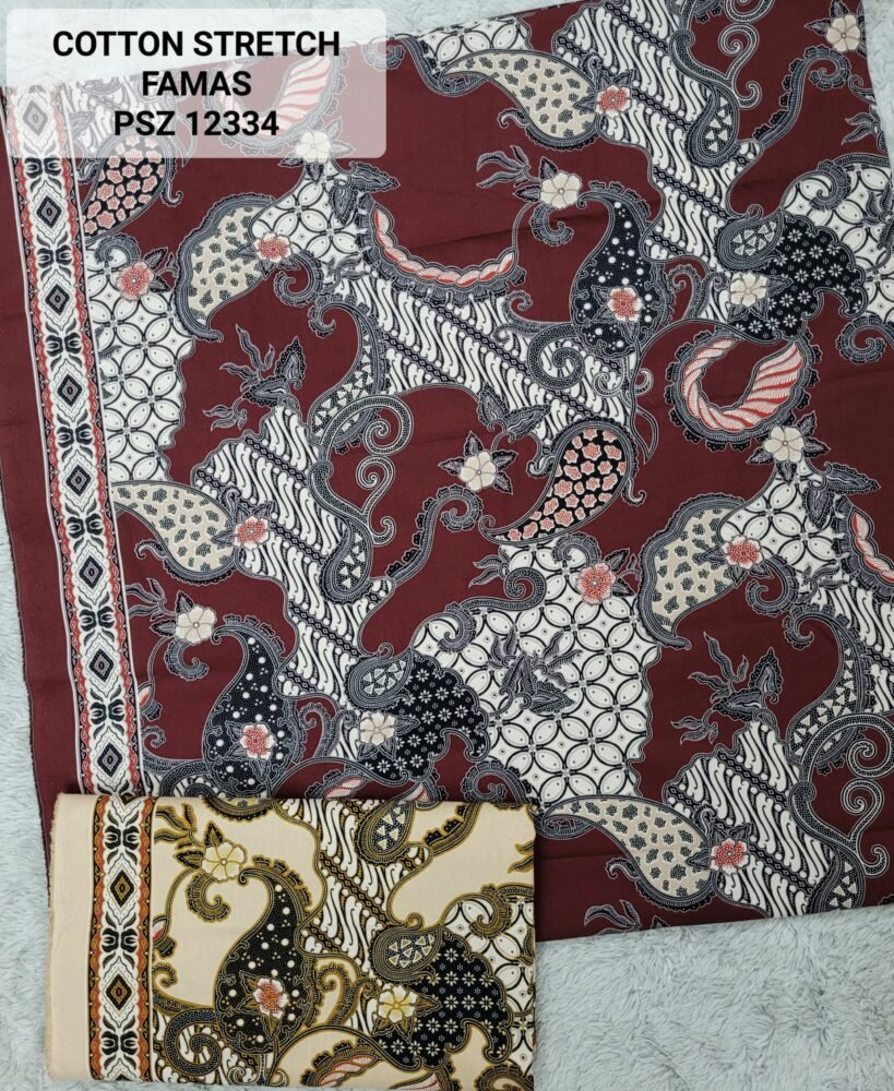 Cotton Stretch Batik PSZ12334