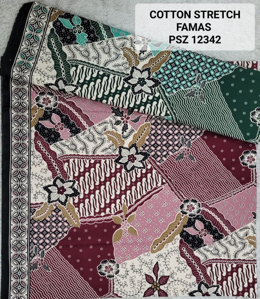 Cotton Stretch Batik PSZ12342