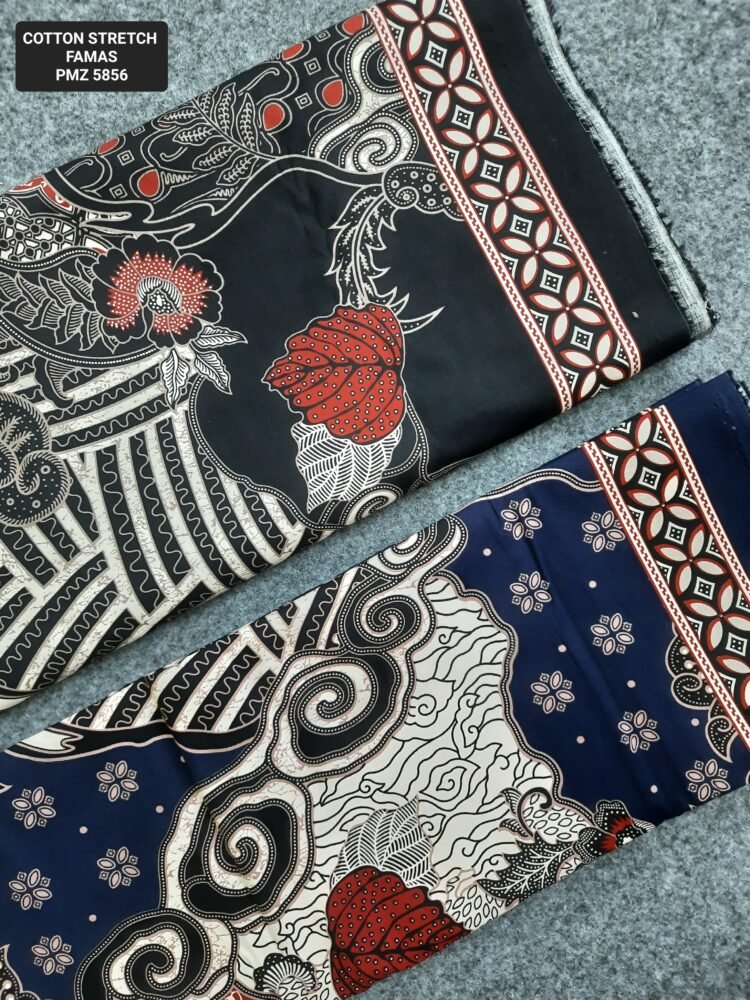 Cotton Stretch Abstrak PMZ5856