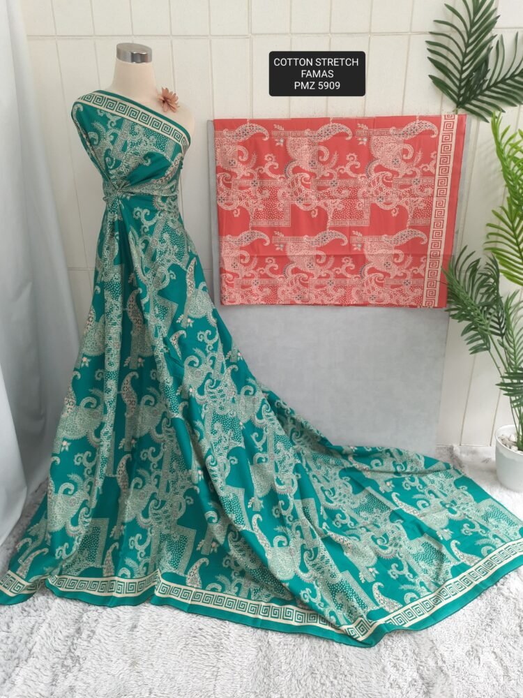 Cotton Stretch Abstrak PMZ5909 - Image 2