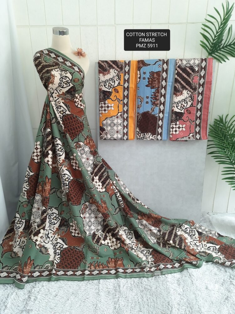 Cotton Stretch Batik PMZ5911 - Image 2