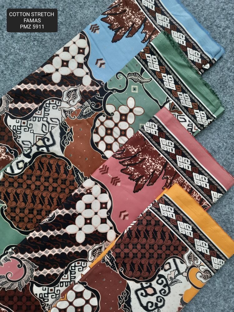 Cotton Stretch Batik PMZ5911