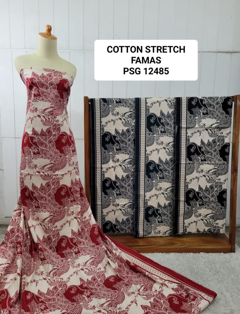 Cotton Stretch Burung PSG12485 - Image 3