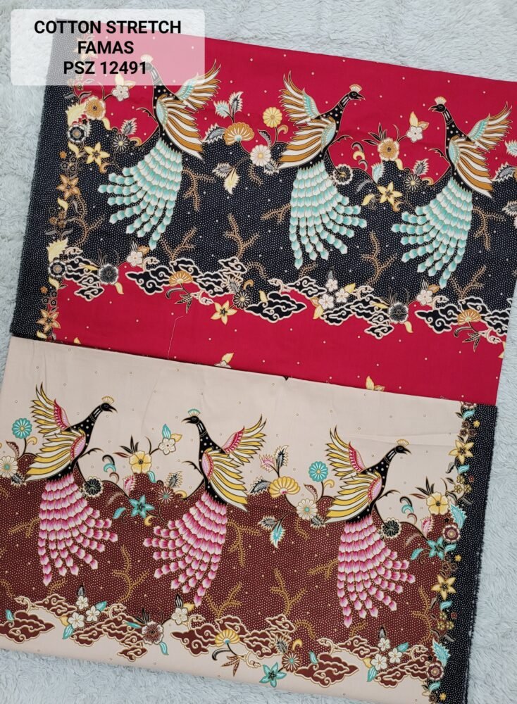 Cotton Stretch Burung PSZ12491