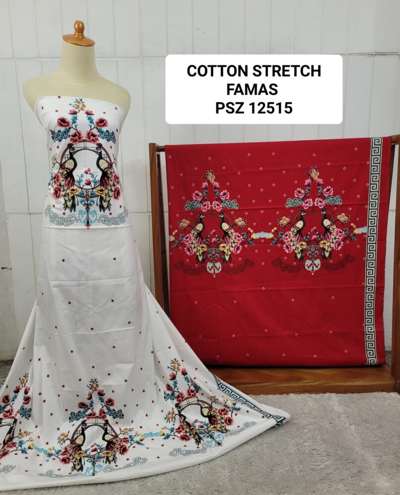 Cotton Stretch Burung PSZ12515 - Image 2