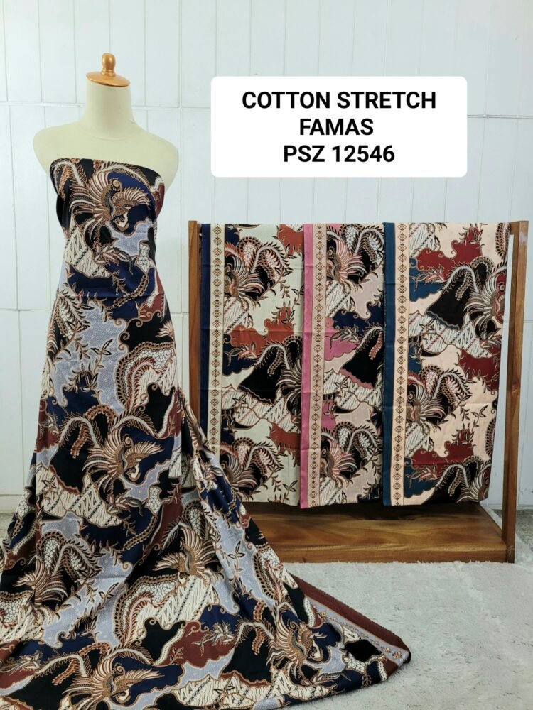 Cotton Stretch Burung PSZ12546 - Image 2