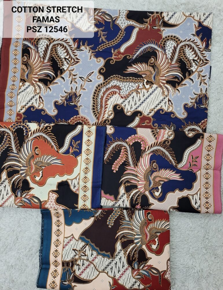 Cotton Stretch Burung PSZ12546