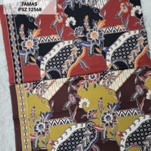 Cotton Stretch Abstrak PSZ12568
