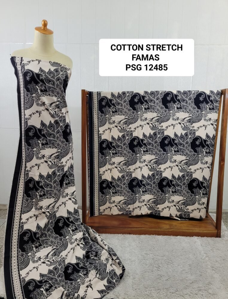 Cotton Stretch Burung PSZ12485 - Image 2