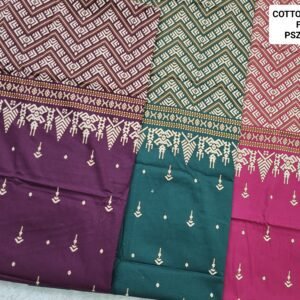 Cotton Stretch Abstrak PSZ12608A