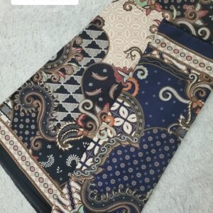 Cotton Stretch Abstrak PSZ12851