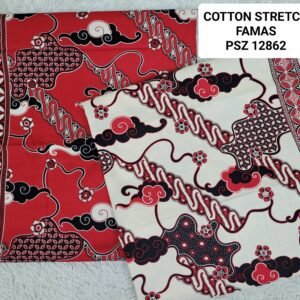 Cotton Stretch Abstrak PSZ12862