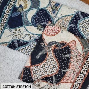 Cotton Stretch Abstrak PSZ12870