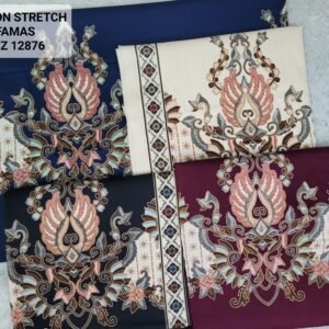 Cotton Stretch Abstrak PSZ12876