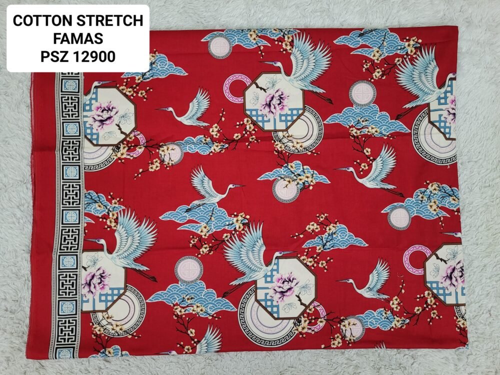 Cotton Stretch Burung PSZ12900