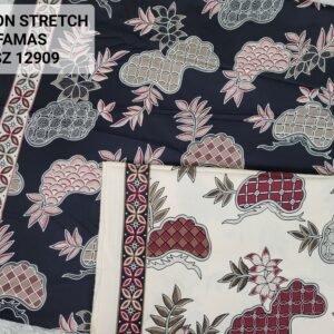 Cotton Stretch Abstrak PSZ12909