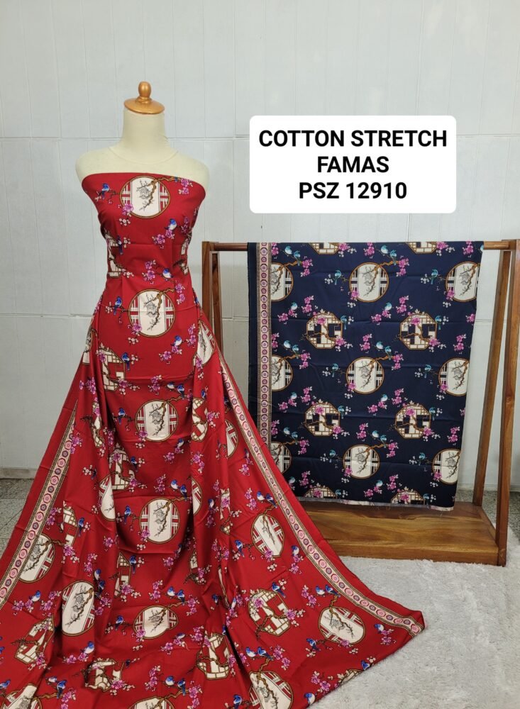 Cotton Stretch Burung PSZ12910 - Image 2