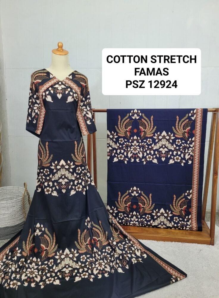 Cotton Stretch Burung PSZ12924 - Image 2