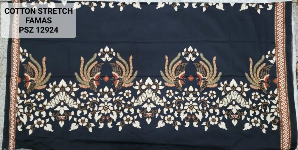 Cotton Stretch Burung PSZ12924 - Image 3