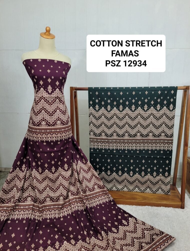 Cotton Stretch Abstrak PSZ12934 - Image 2
