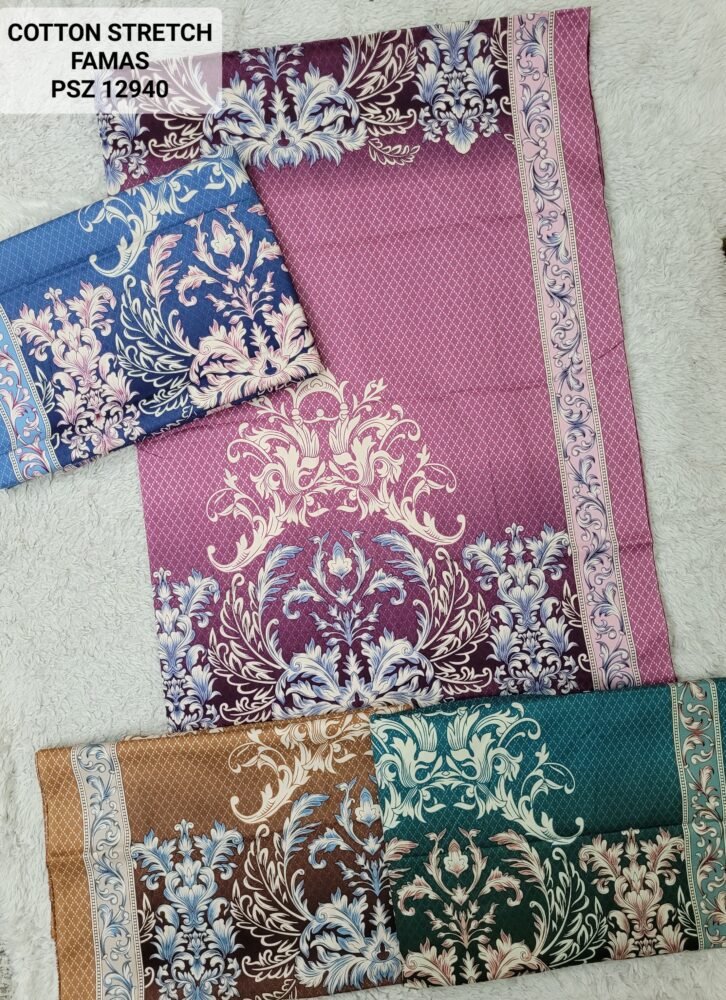 Cotton Stretch Abstrak PSZ12940