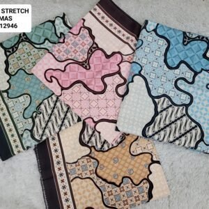 Cotton Stretch Abstrak PSZ12946