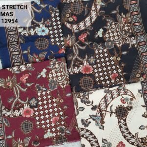 Cotton Stretch Abstrak PSZ12954