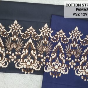 Cotton Stretch Abstrak PSZ12955