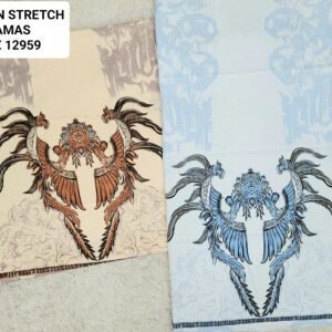 Cotton Stretch Abstrak PSZ12959