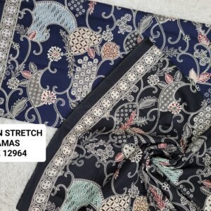 Cotton Stretch Abstrak PSZ12964
