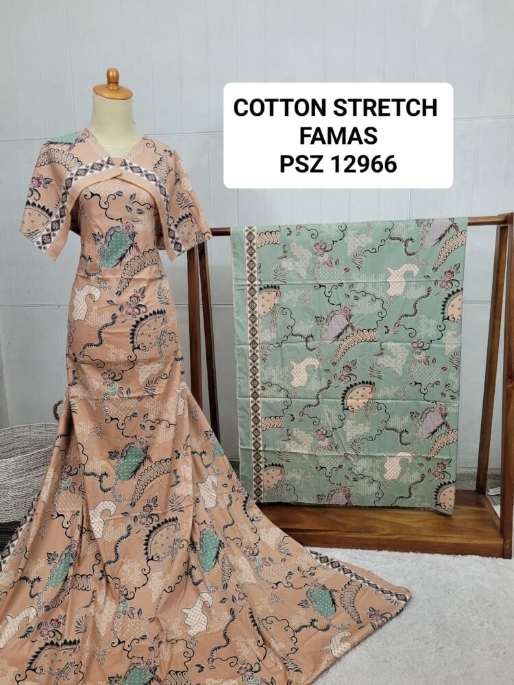 Cotton Stretch Abstrak PSZ12966 - Image 5