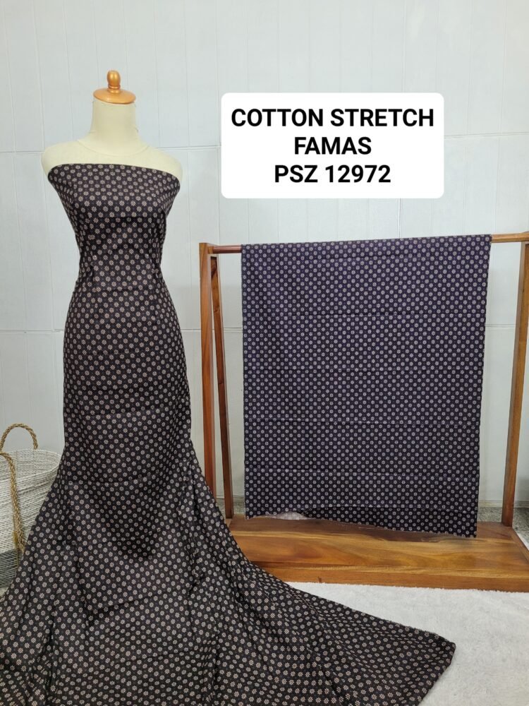 Cotton Stretch Abstrak PSZ12972 - Image 2