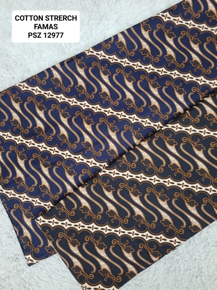 Cotton Stretch Abstrak PSZ12977