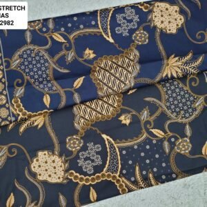 Cotton Stretch Abstrak PSZ12982