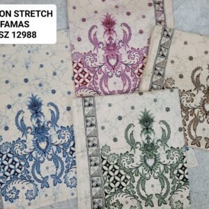 Cotton Stretch Abstrak PSZ12988